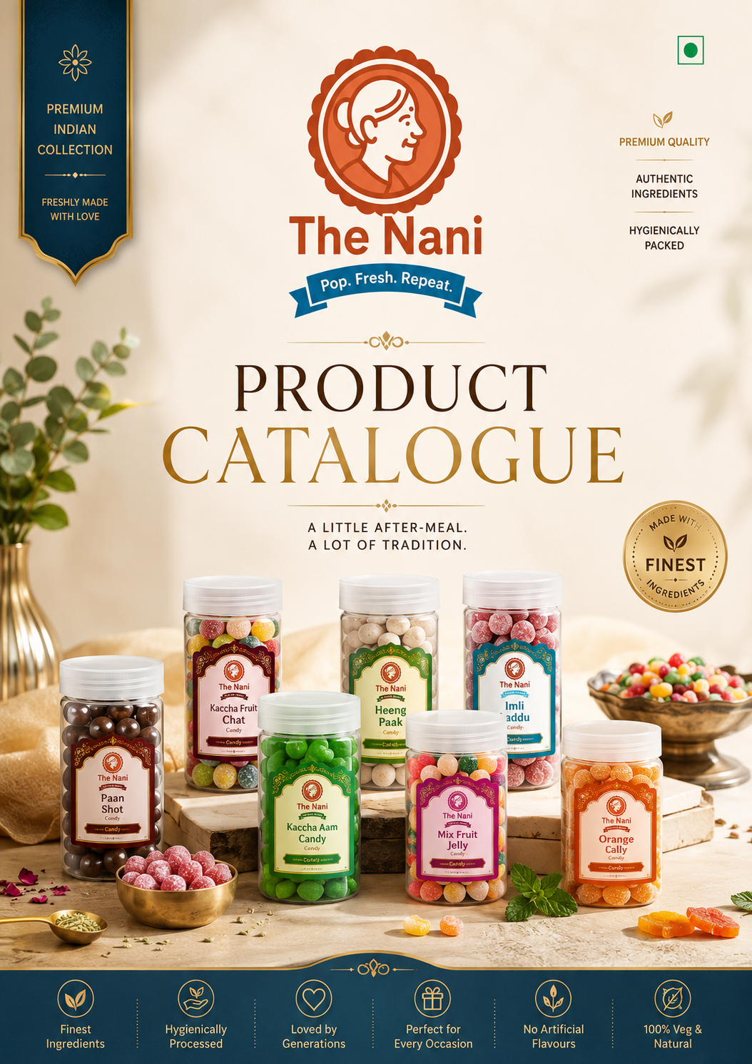 The Nani premium product range
