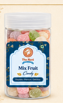 Mix Fruit Candy jar
